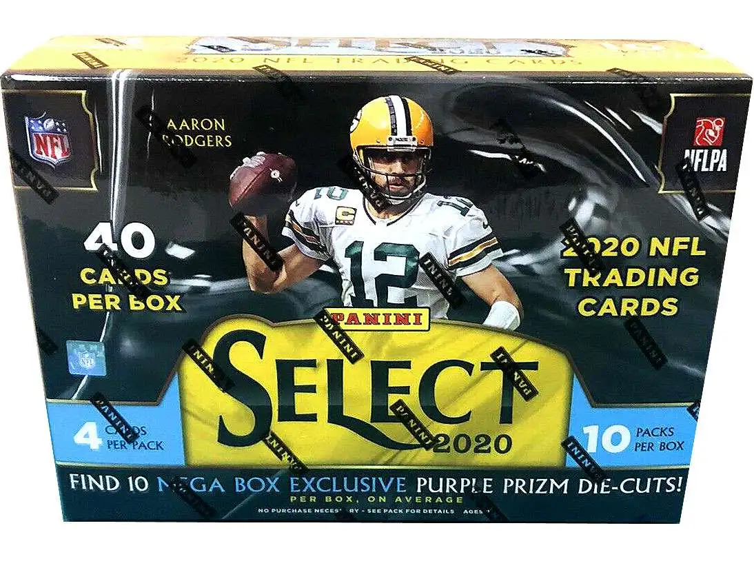 Nfl Panini Select Football Trading Card Mega Box Packs