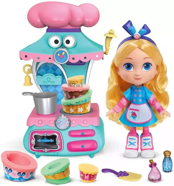 Disney Junior Alices Wonderland Bakery Alice Magical Oven Doll Play Set