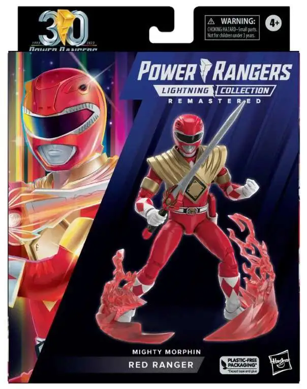 Power Rangers Mighty Morphin Lightning Collection Mighty Morphin Red
