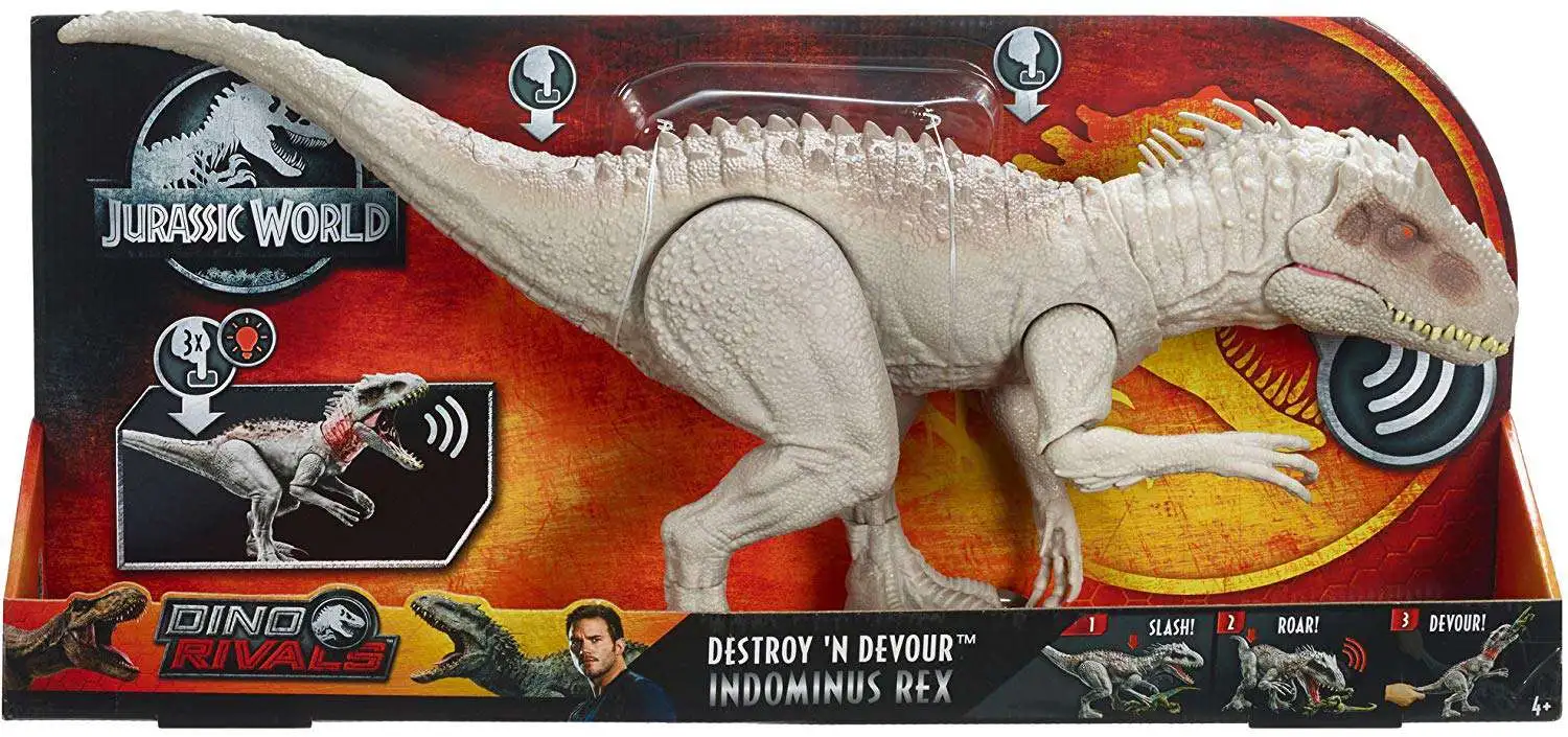 Jurassic World Destroy N Devour Indominus Rex Action Figure Mattel ToyWiz