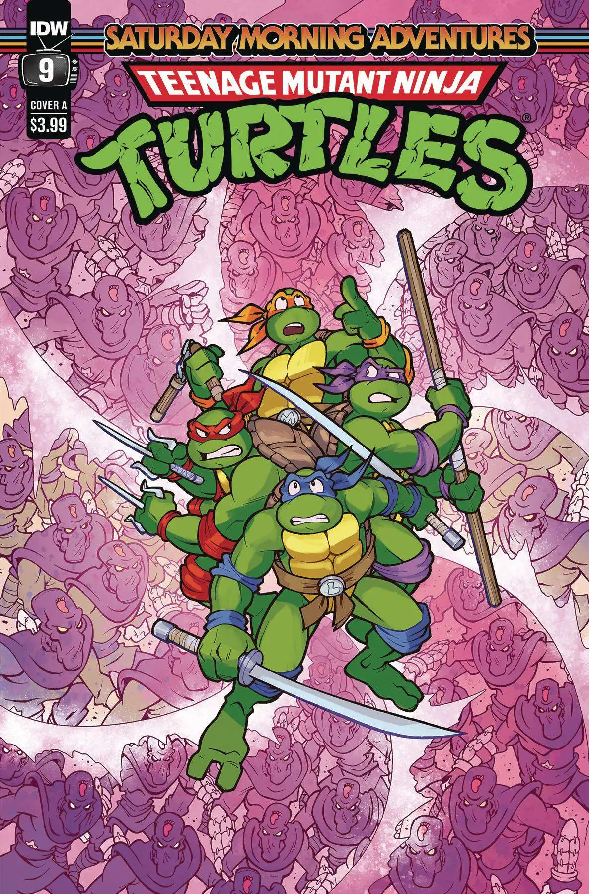 Idw Publishing Tmnt Saturday Morning Adventures Continued Comic