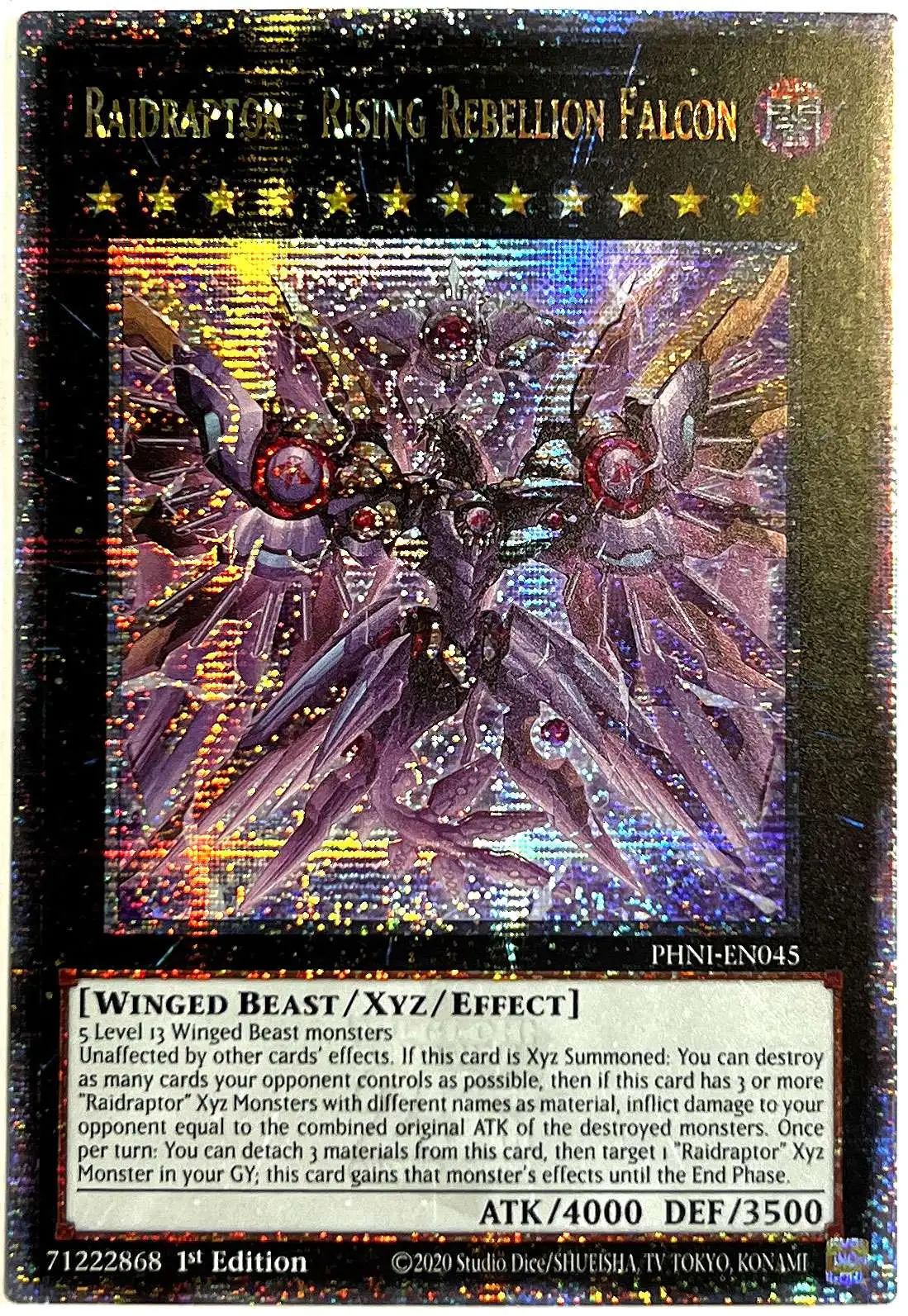 YuGiOh Trading Card Game Phantom Nightmare Single Card Quarter Century