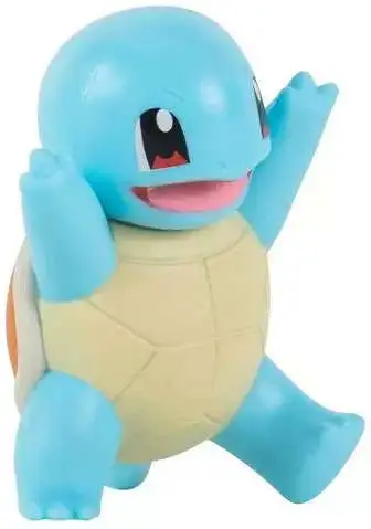 Pokemon Battle Figure Squirtle Boltund Machop 3 Mini Figure 3 Pack