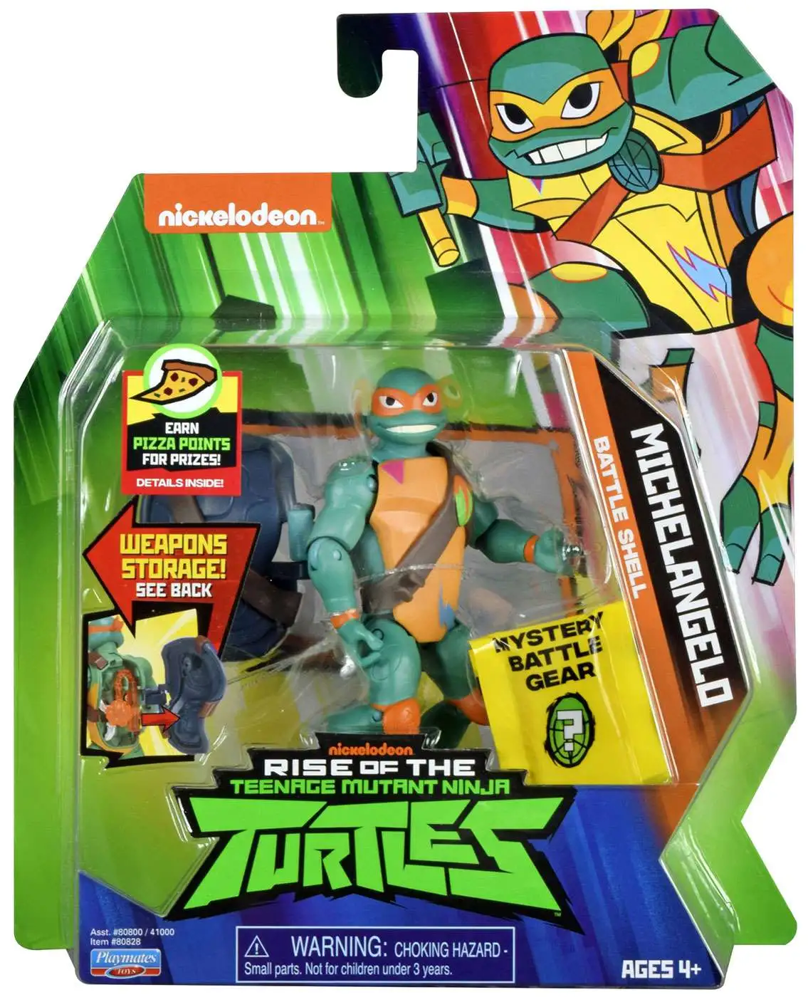 Teenage Mutant Ninja Turtles Rise Of The Tmnt Battle Shell Michelangelo