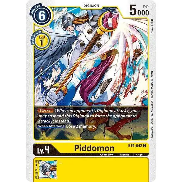 Digimon Trading Card Game Great Legend Single Card Promo Piddomon Bt