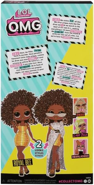 Muñeca de moda LOL Surprise OMG Royal Bee - Imagen 4 de 4