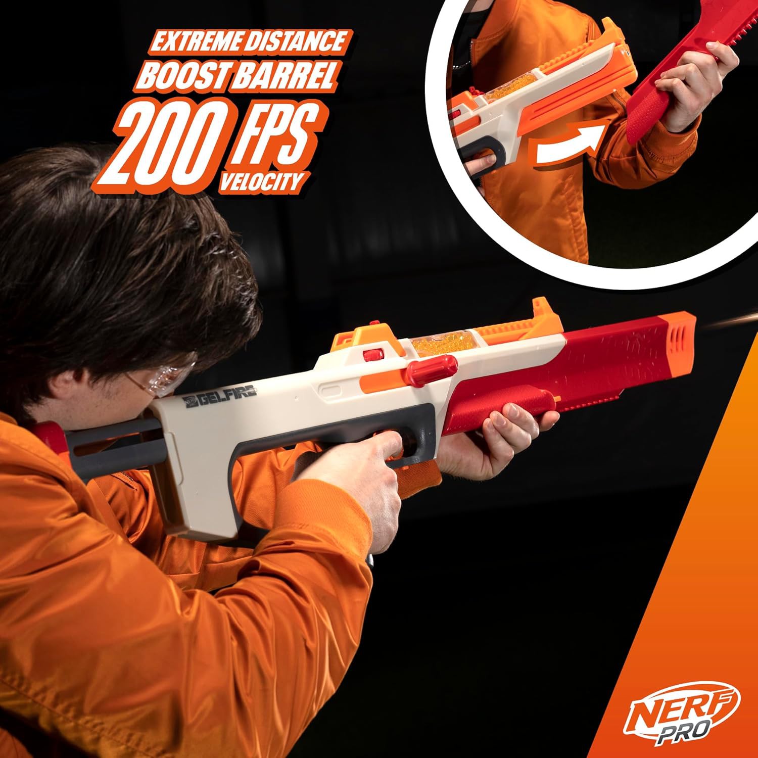 Nerf Pro Gelfire Ghost Blaster 195166235882| eBay