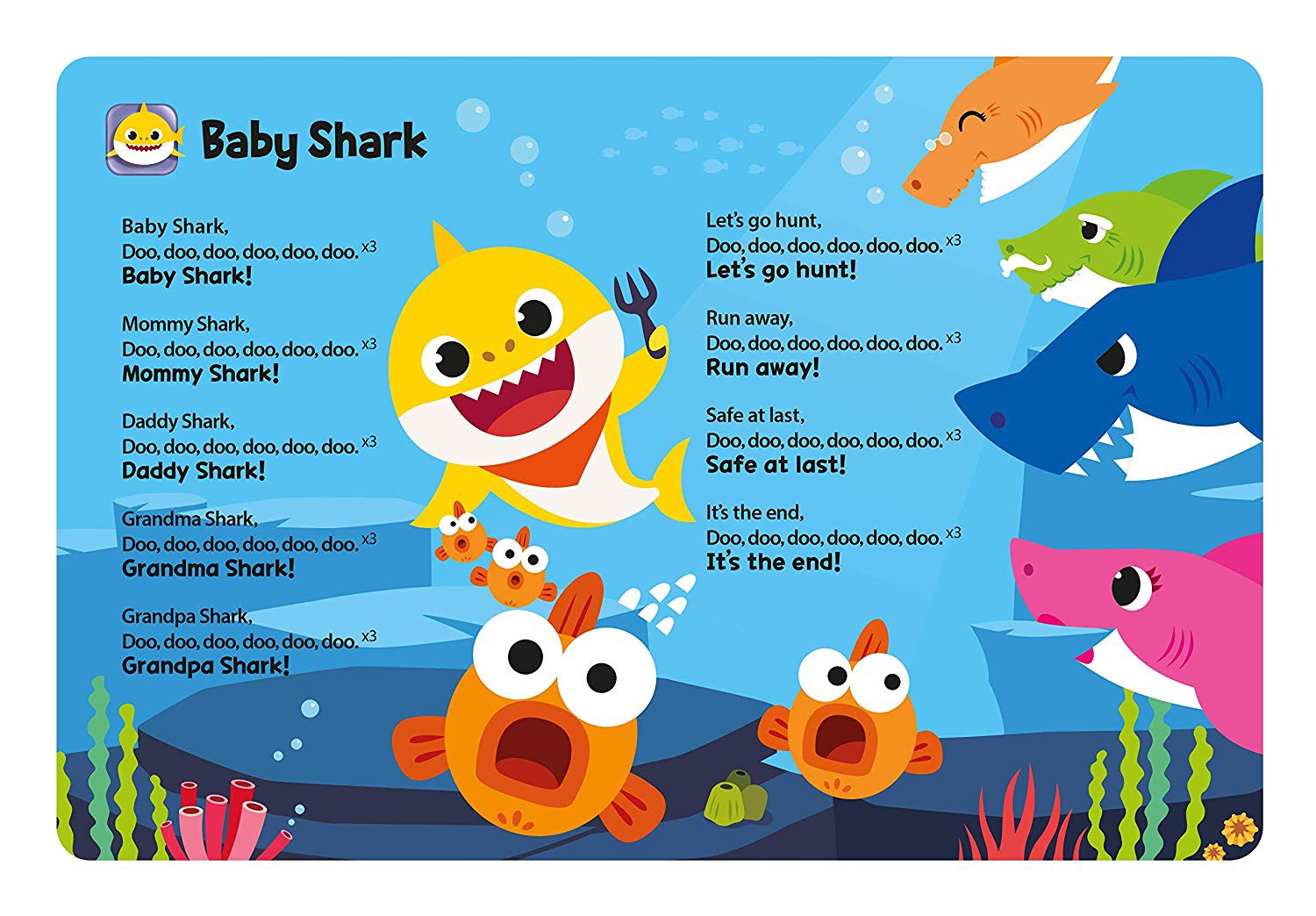 Pinkfong Baby Shark Sound Book