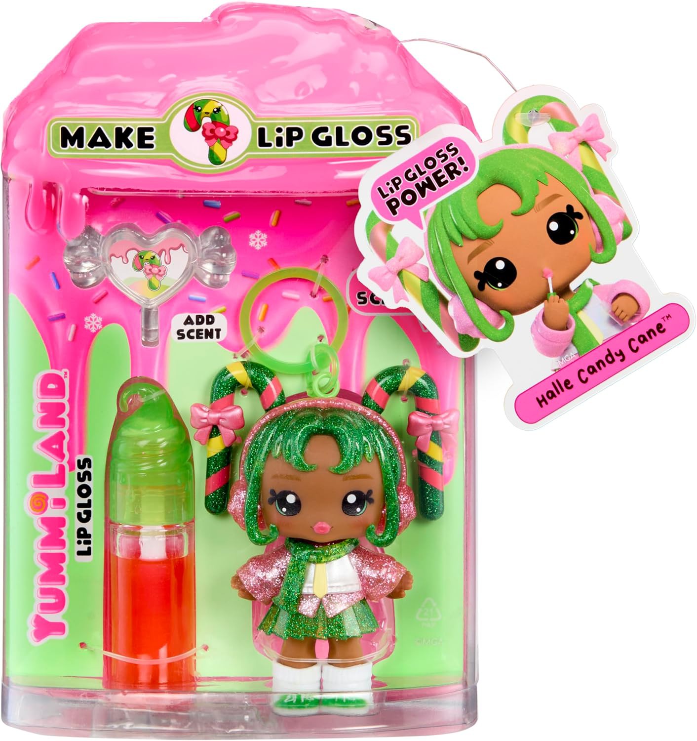 Yummiland Halle Candy Cane Doll [Scented! Color Change Surprise