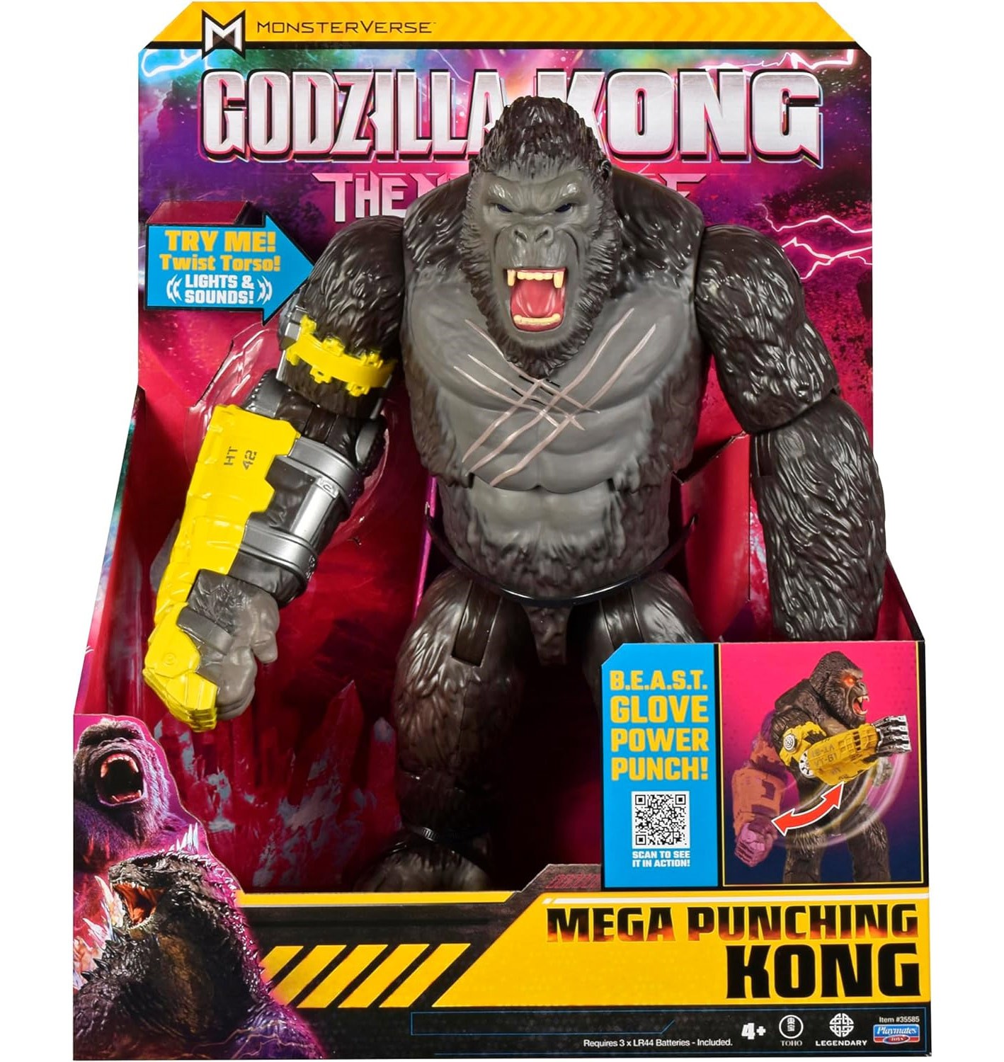 Monsterverse Mega Punching Kong Action Figure [B.E.A.S.T. Gove Monsterverse Mega Punching Kong Action Figure [B.E.A.S.T. Gove