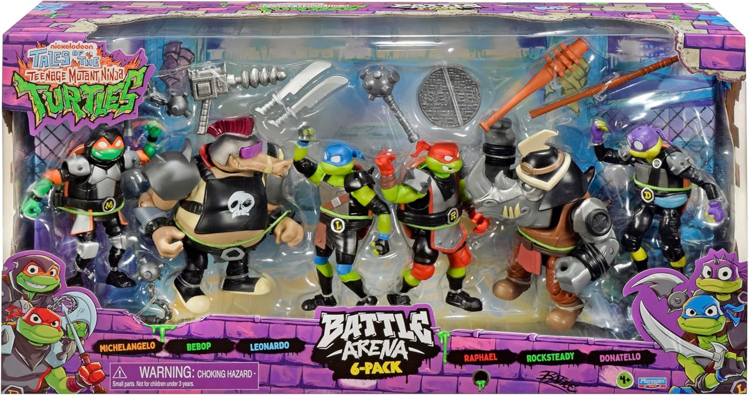 Teenage Mutant Ninja Turtles Tales of the TMNT Battle Arena Action