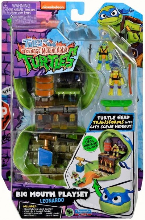 Teenage Mutant Ninja Turtles Tales of the TMNT Big Mouth Leonardo