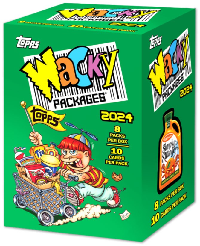 Wacky Packages 2024 All New Series Trading Card Sticker BLASTER
