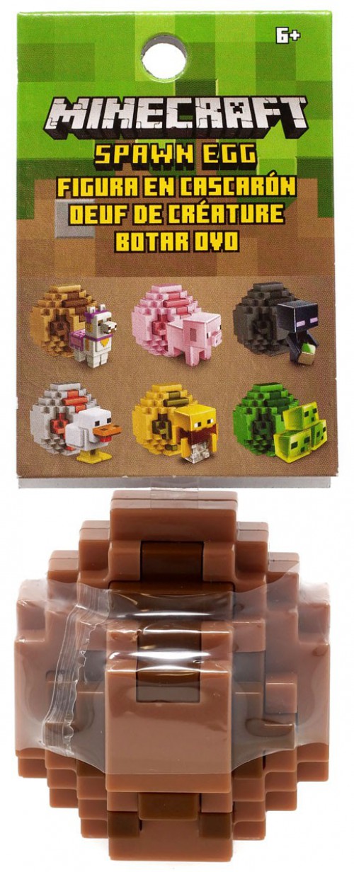 Mattel Minecraft Spawn Egg Horse Mini Figure