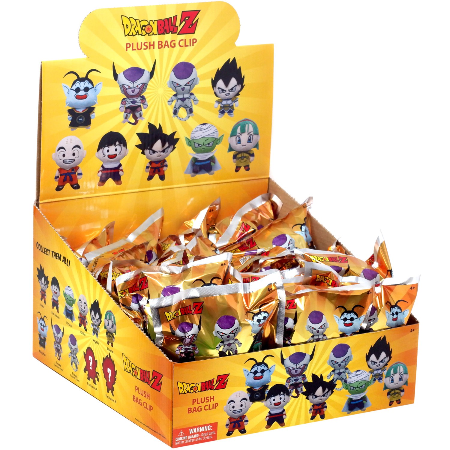 Plush Bag Clip Dragon Ball Z Plush Series 1 Minis Blind Box [24