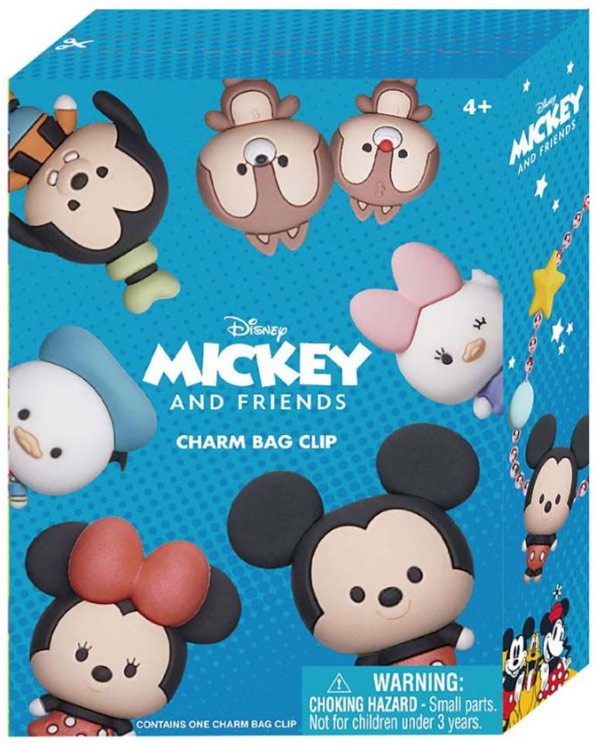 Disney Mickey & Friends Series 1 Charm Bag Clip Pack [1 RANDOM