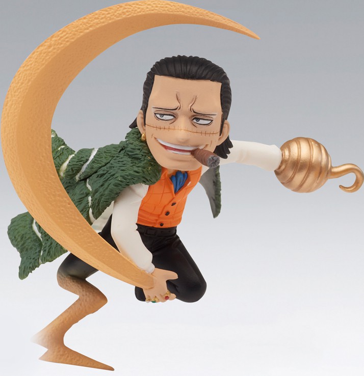 One Piece WCF The Great Pirates - 100 Landscapes Crocodile 3-Inch