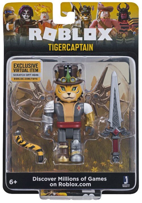Roblox Tigercaptain Action Figure 191726004387 Ebay