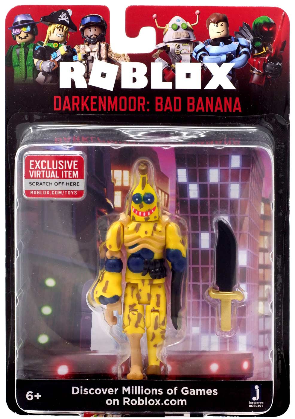 Roblox Bad Banana Action Figure 191726015079 Ebay