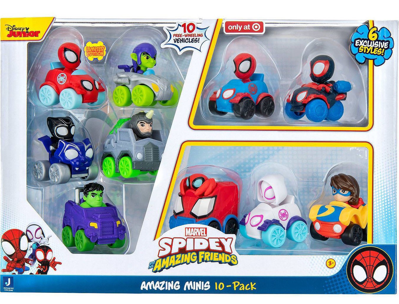 Marvel Spidey & His Amazing Friends Amazing Minis 2-Inch Vehicle