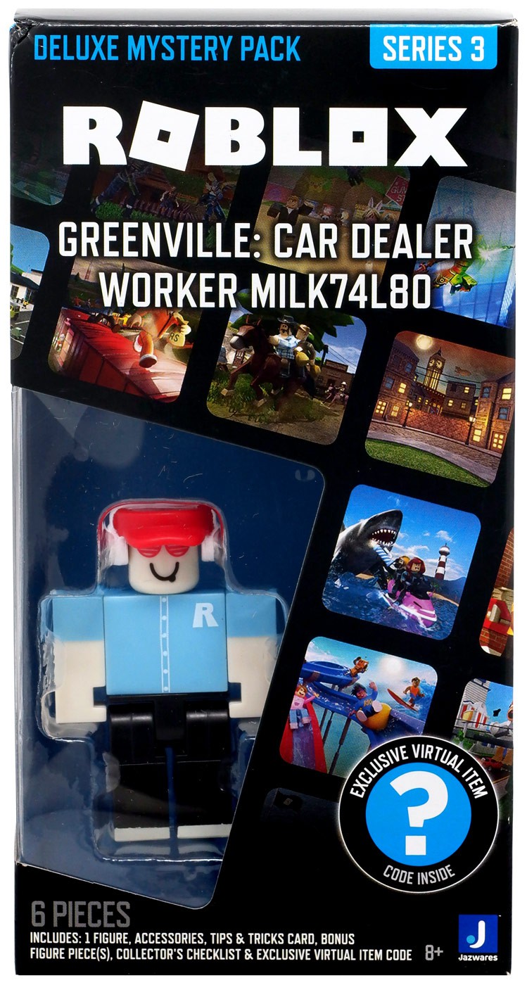 Series 3 Greenville: Car Dealer Worker Milk74L80 3-Inch Deluxe
