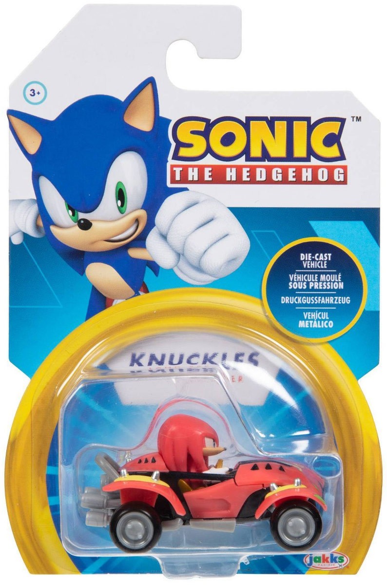 knuckle ナックル F.B. レジン フィギュア 希少 当時物 Sonic The Hedgehog Knuckles Diecast Vehicle [Land Breaker] | eBay