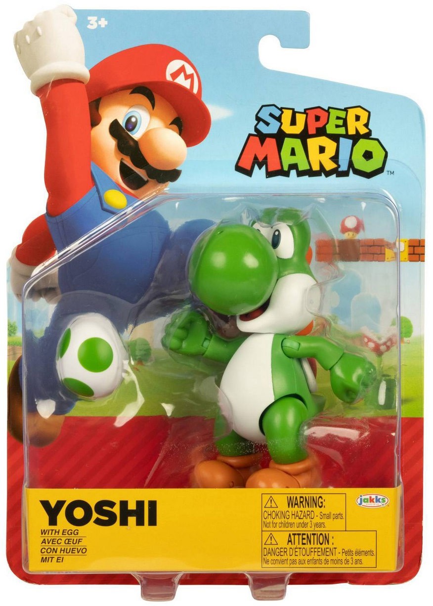 その他 yoshi World of Nintendo Wave 29 Yoshi Action Figure [with Green Egg] | eBay