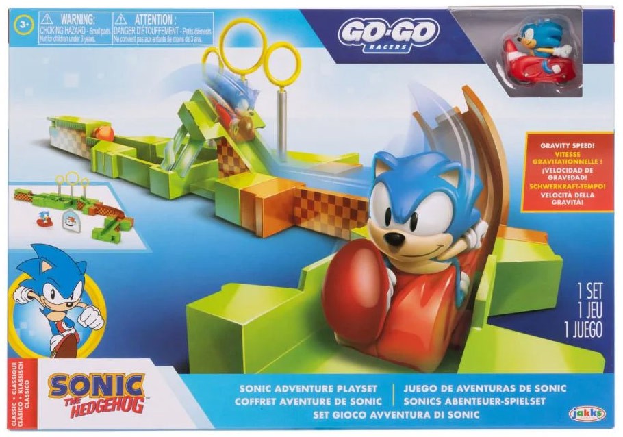 Sonic The Hedgehog Go Go Racers Sonic Adventure Playset | eBay
