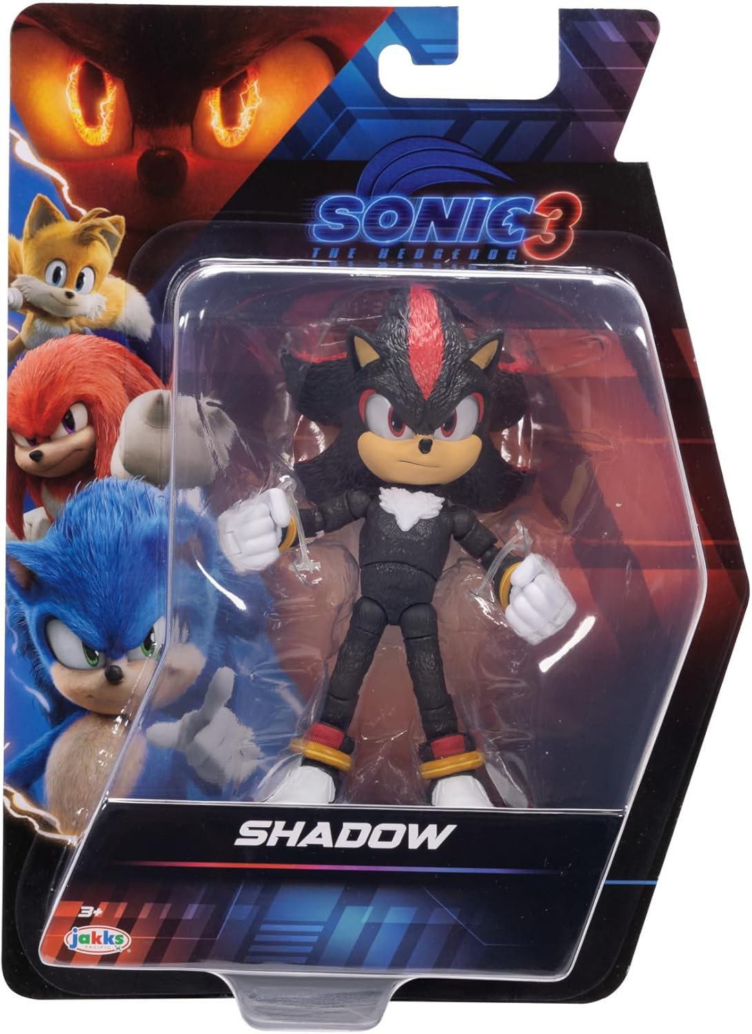 Sonic The Hedgehog 3 Wave 1 Shadow Action Figure | eBay