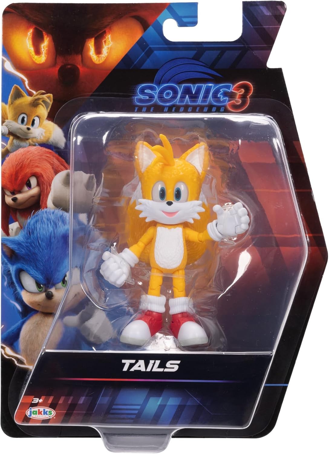 Sonic The Hedgehog 3 Wave 1 Tails Action Figure | eBay