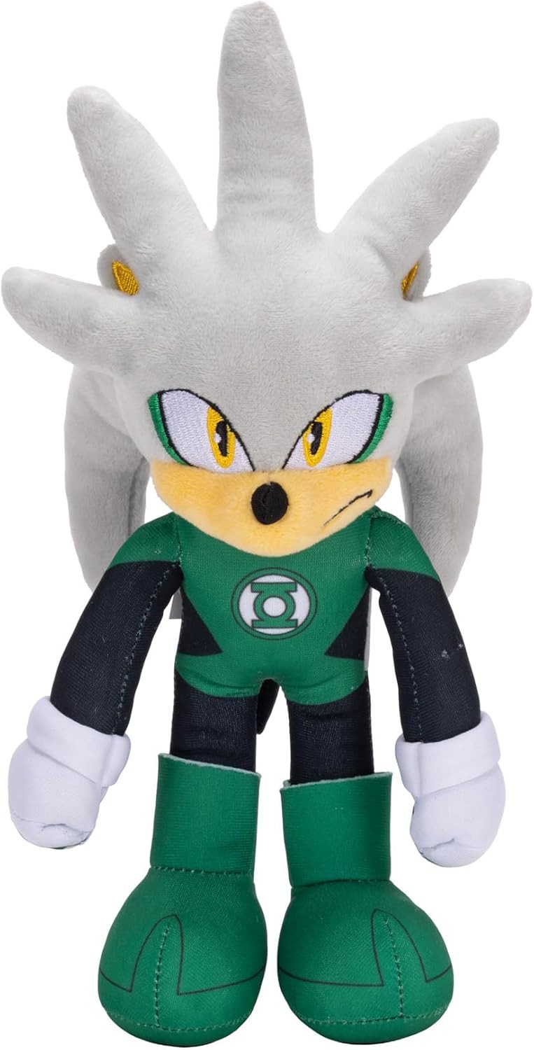 Sonic The Hedgehog x DC Silver / Green Lantern 9-Inch Plush | eBay