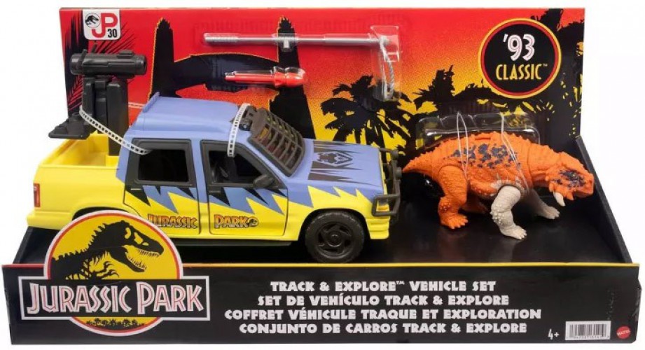 Jurassic Park 30 '93 Classic Track & Explore Vehicle Set | eBay
