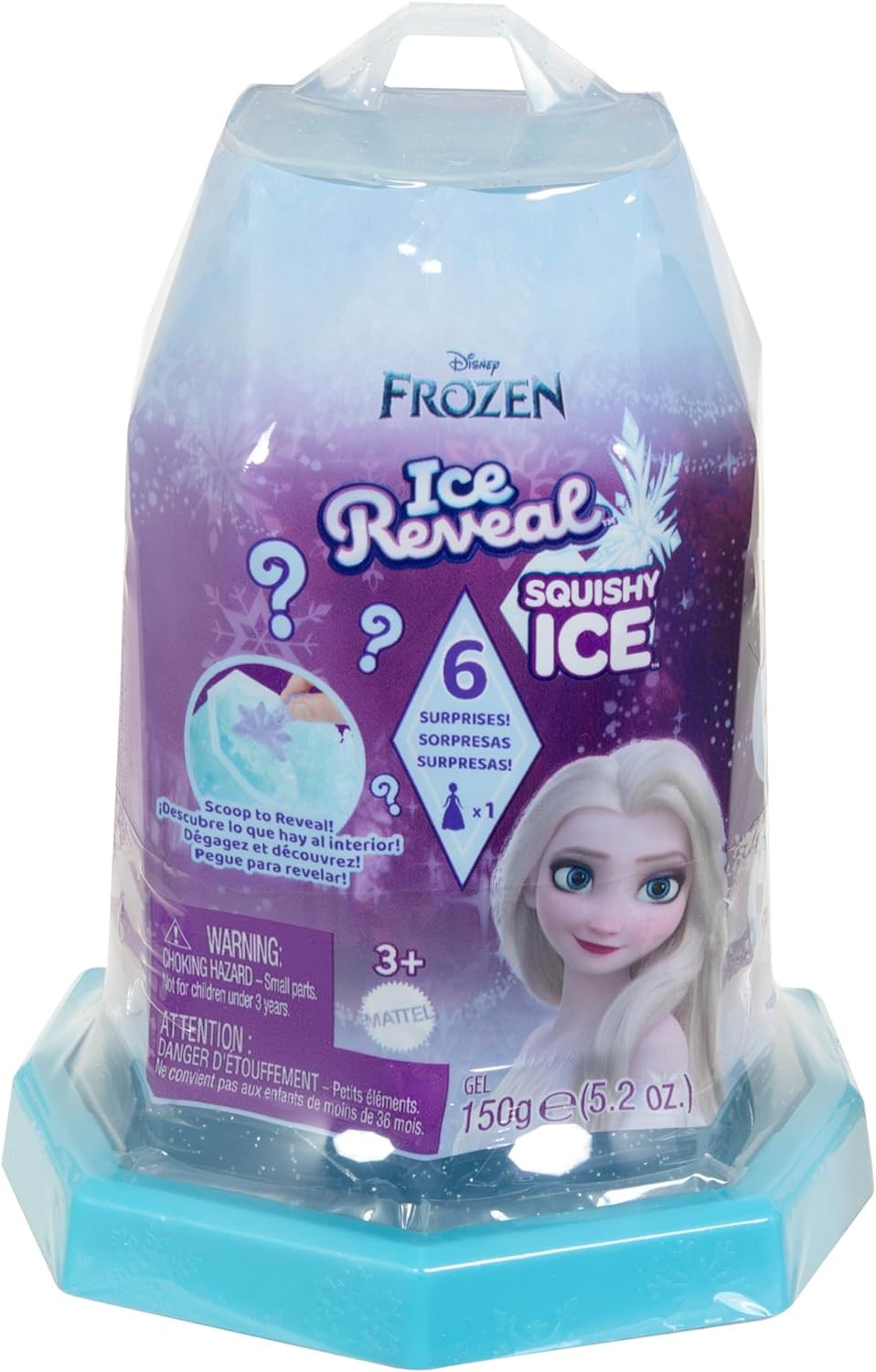 Disney Frozen Ice Reveal Series 2 Squishy Ice Pack [6 Surprises