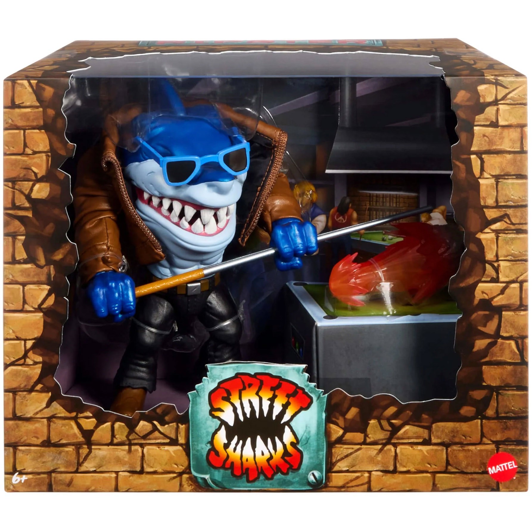 Amazon.com: Mattel Street Sharks Action Figure with Bite