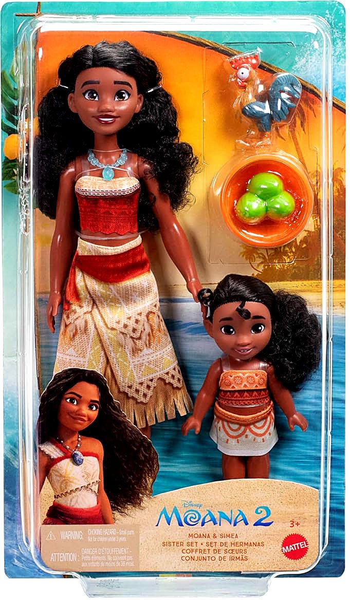 Moana 2 Moana & Simea Doll モアナ　シメア　ドール Disney Moana 2 Moana & Simea 12-Inch Doll 2-Pack | eBay