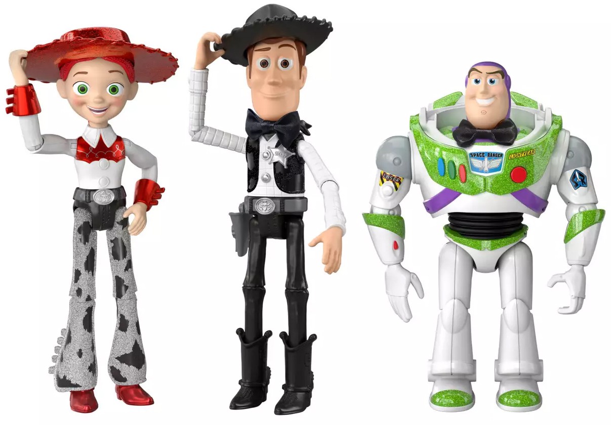 Hollywood Stars ''Black Tie'' Woody Buzz & Jessie Action Figure 3