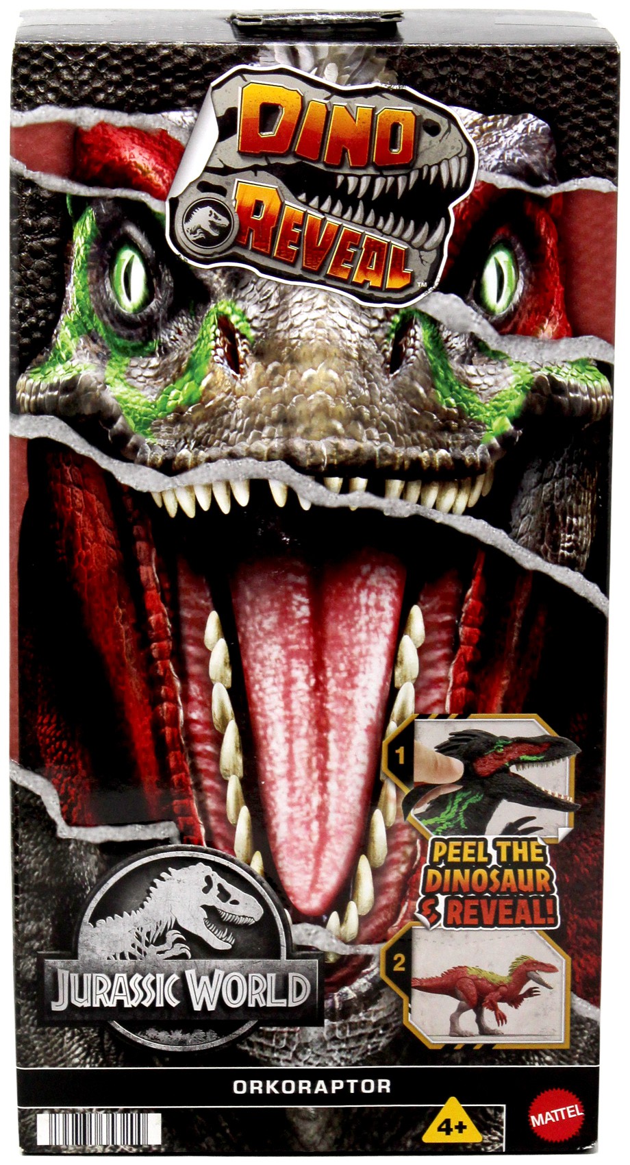 Mattel Jurassic World – Dino De Feu – Figurine Électronique Interactive – Capteurs Sensoriels – 5 Modes De Jeu – Dès 5 Ans – GYW89