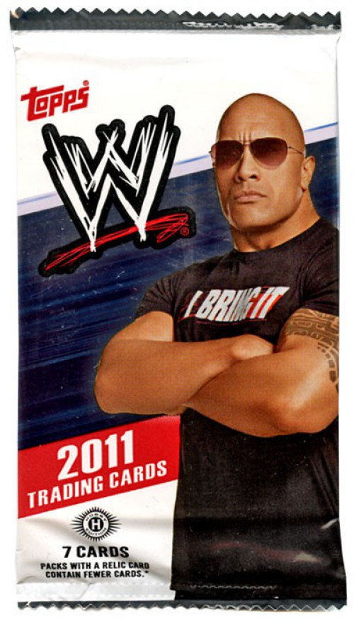 WWE Wrestling 2011 WWE Trading Card HOBBY Pack 41116014154 EBay