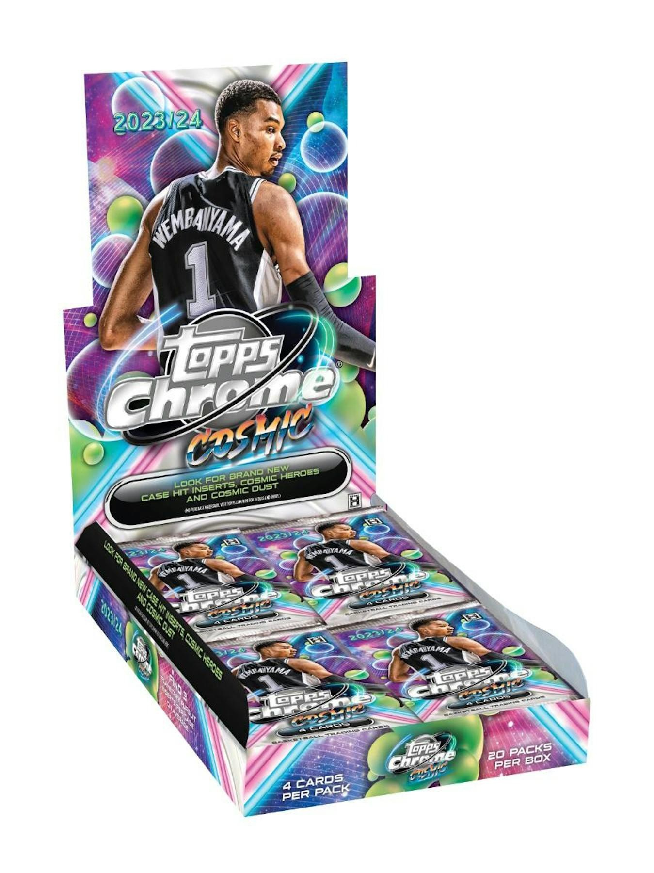から厳選した Cosmic 2024 Topps NBA Chrome HOBBY Card Trading Basketball Box+デッキ+パック