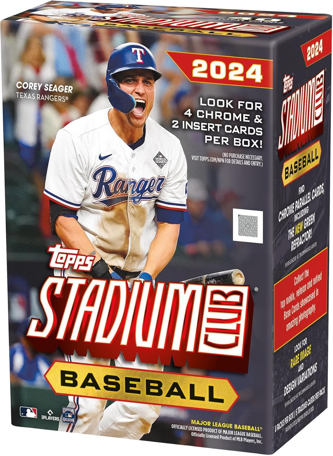 MLB 2024 Stadium Club Baseball Trading Card BLASTER Box [7 Packs +