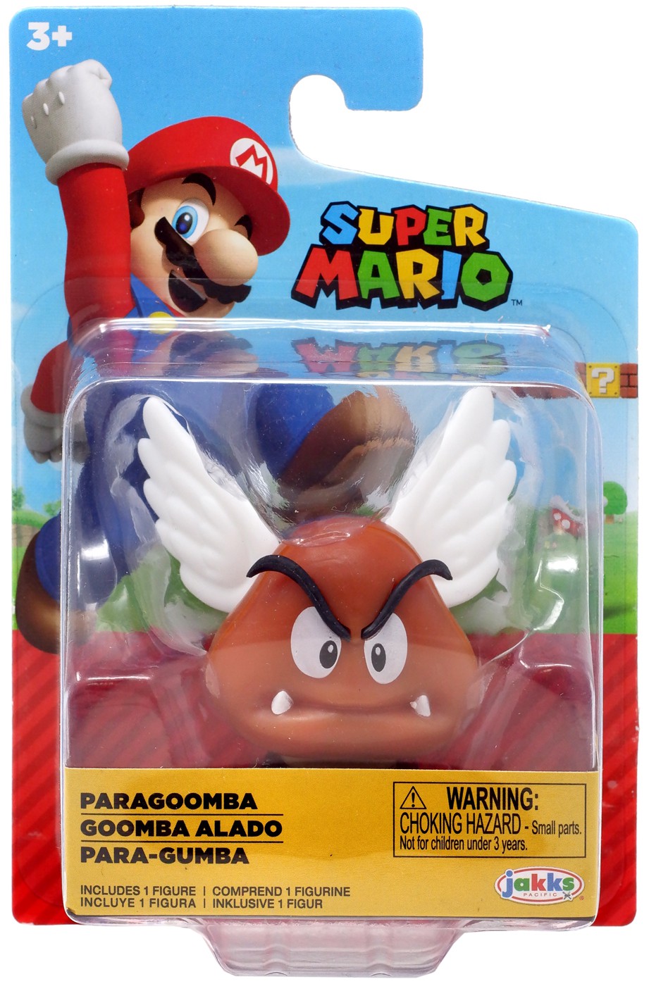 World of Nintendo Super Mario Wave 33 Para Goomba 2.5-Inch