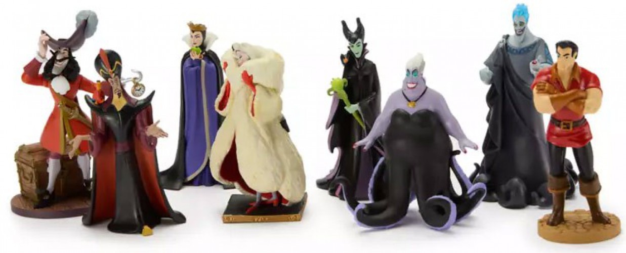 Disney Villains 8-Piece PVC Figure Play Set | eBay