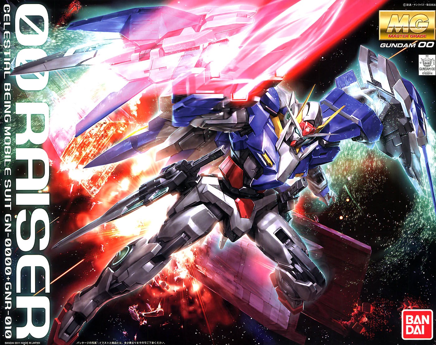 ロボット 00RAISER celestial being mobile suit 00 Raiser Celestial Being Mobile Suit GN-0000+GNR-010 1/100 Model