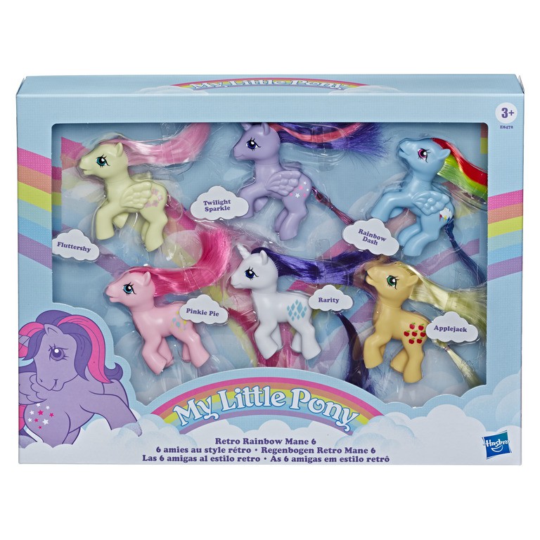 My Little Pony Toy Twilight Sparkle, Rarity & Fluttershy 3-Pack