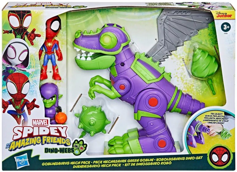 Dino-Webs Goblinsaurus Mech Pack 4-Inch Acton Figure Set | eBay
