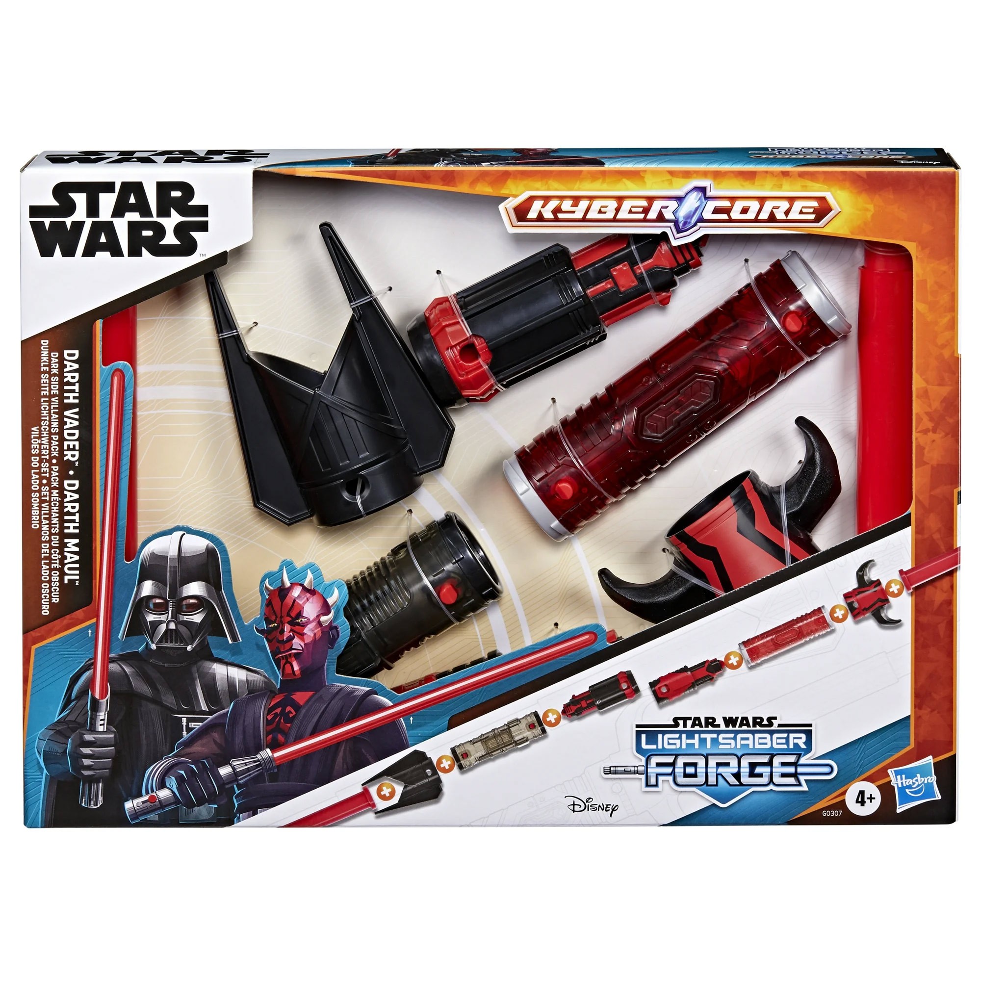 Kyber Core Darth Vader & Darth Maul Lightsaber 2-Pack [Dark