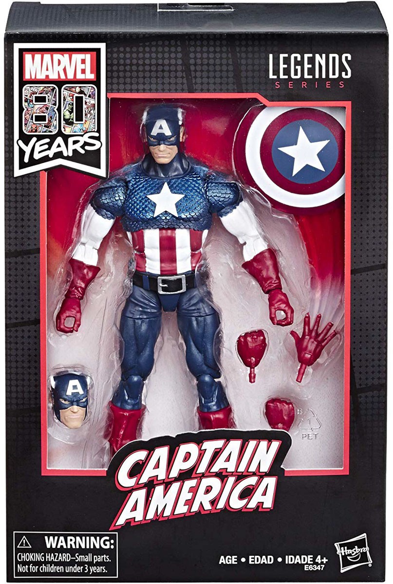 Marvel Legends 80th Anniversary Captain America Action Figure | eBay
