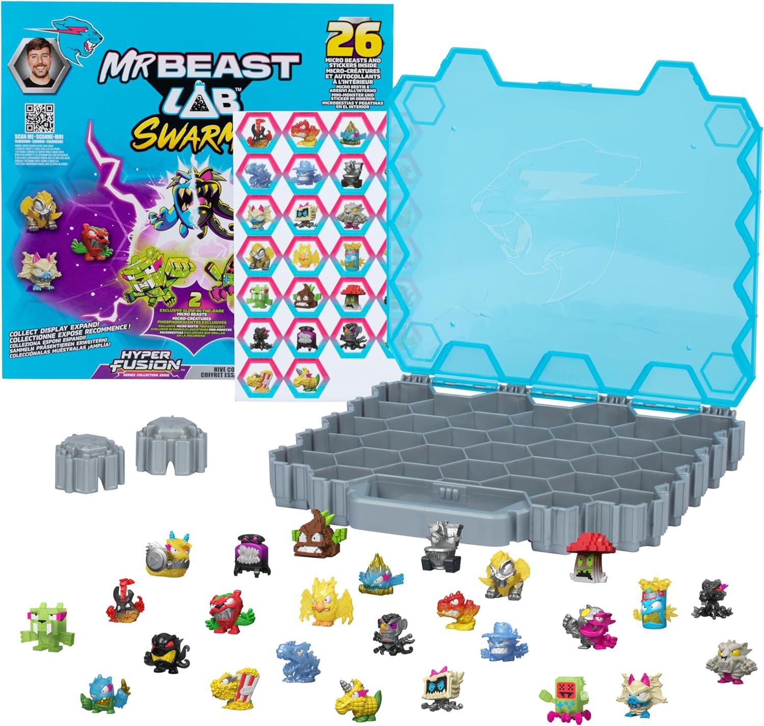 MrBeast Lab Swarms Hyper Fusion Hive Collector Pack | eBay