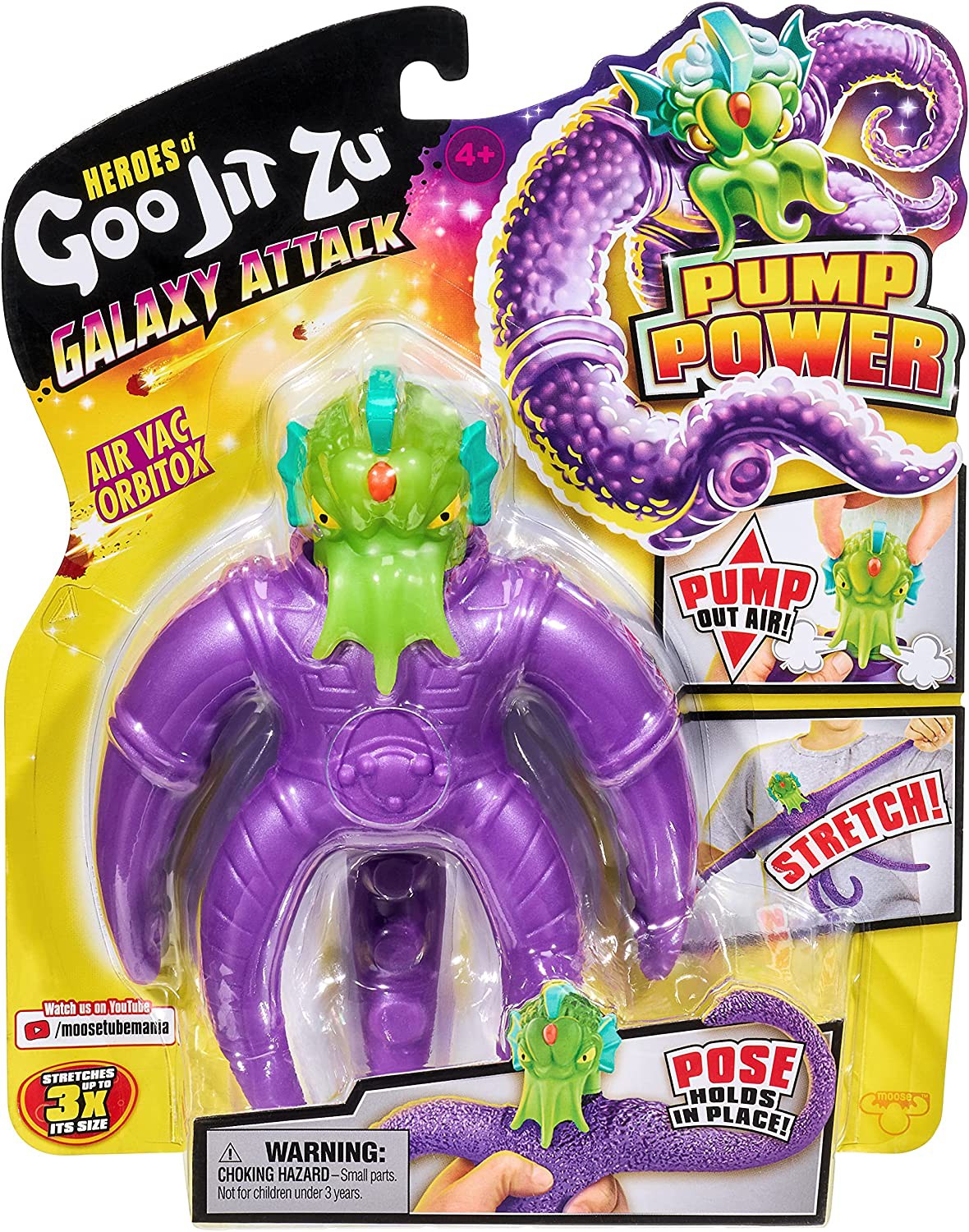 Heroes of Goo Jit Zu Galaxy Attack Air Vac Orbitox Action Figure