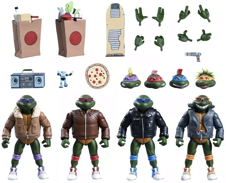 neca TMNT ミュータントタートルズ ディスガイズ NECA Teenage Mutant Ninja Turtles Punk Disguise Turtles Action
